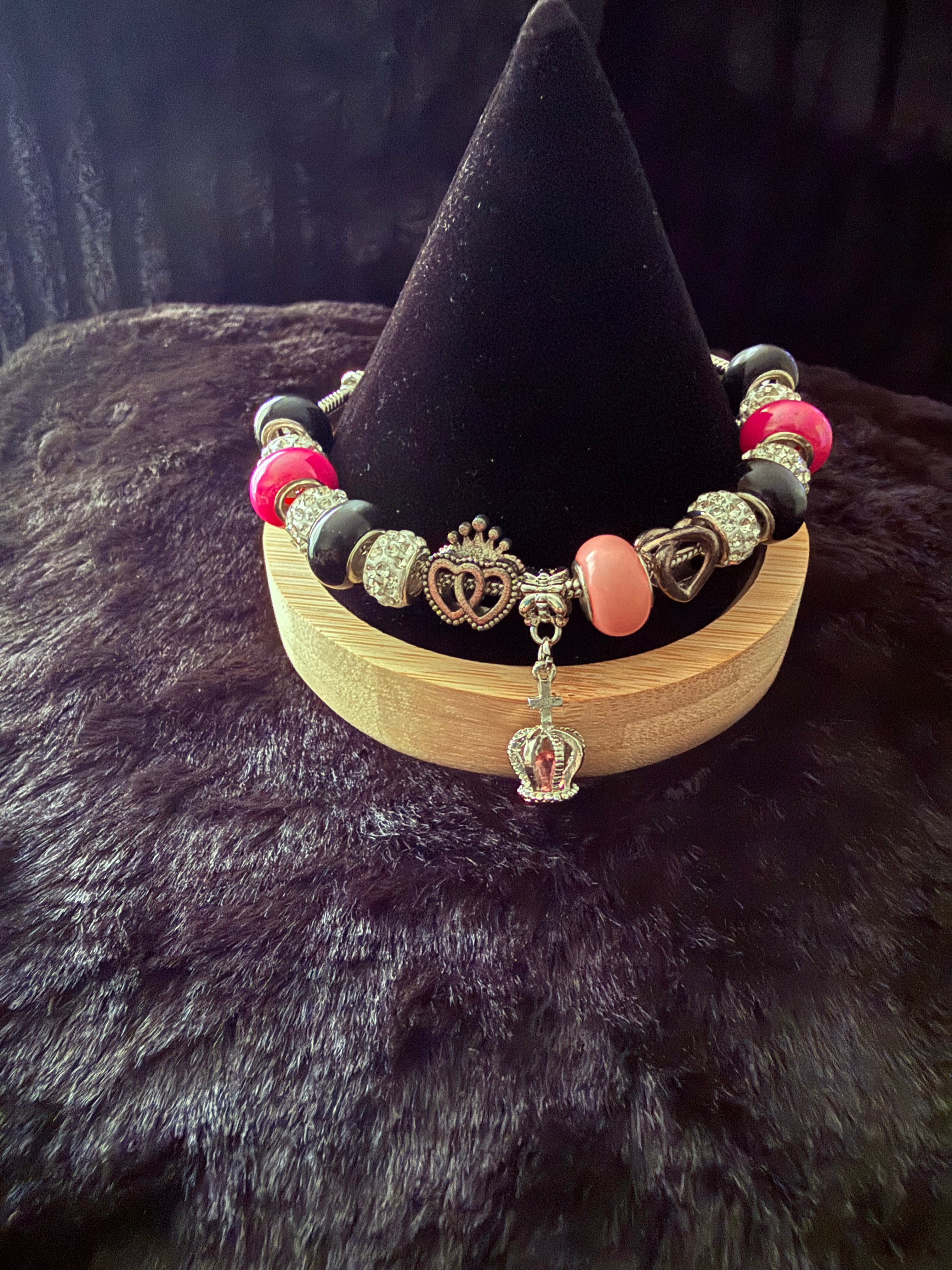 Pink crown