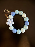 Ice blue daisy