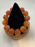 Orange glitter