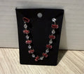 Dark pink and diamond