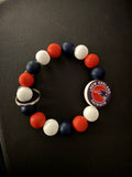 Red white and blue pats