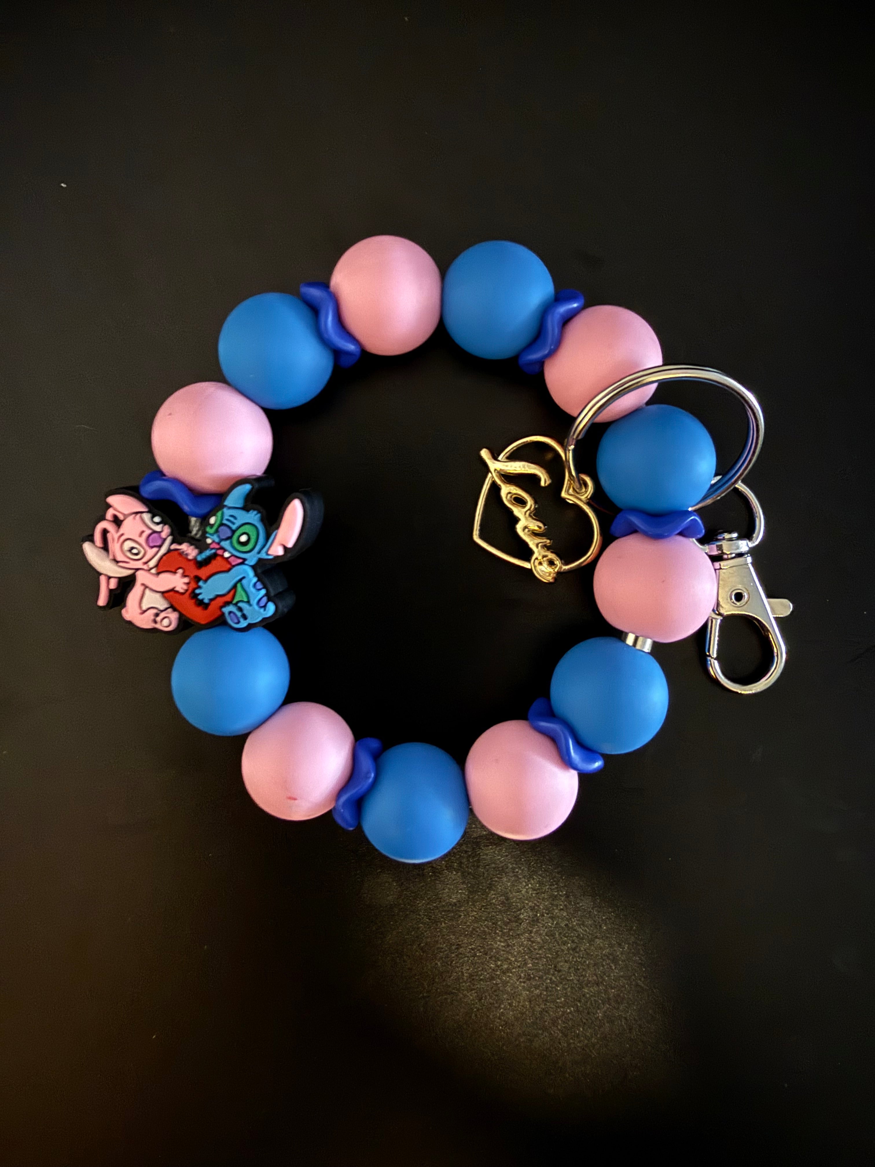 Bubble gum pink and blue